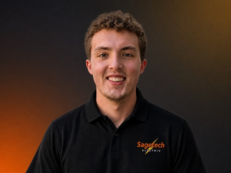 Ian Williams, Service and Low Voltage Manager at Sagetech Electric